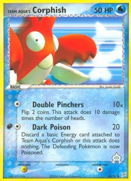 Team Aqua's Corphish 26 Team Magma vs Team Aqua