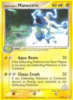 Team Aqua's Manectric 29 Team Magma vs Team Aqua