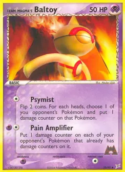Team Magma's Baltoy 32 Team Magma vs Team Aqua