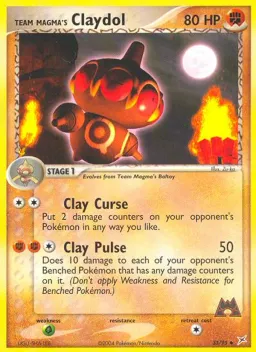 Team Magma's Claydol 33 Team Magma vs Team Aqua