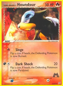 Team Magma's Houndour 35 Team Magma vs Team Aqua