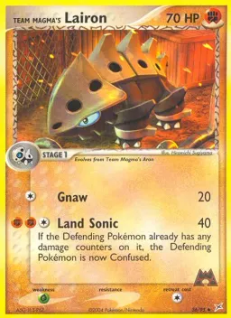 Team Magma's Lairon 36 Team Magma vs Team Aqua
