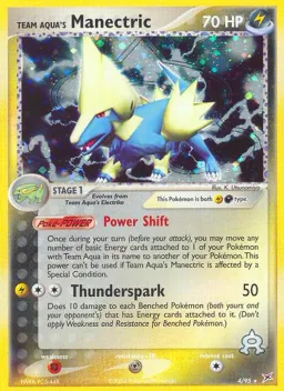 Team Aqua's Manectric 4 Team Magma vs Team Aqua