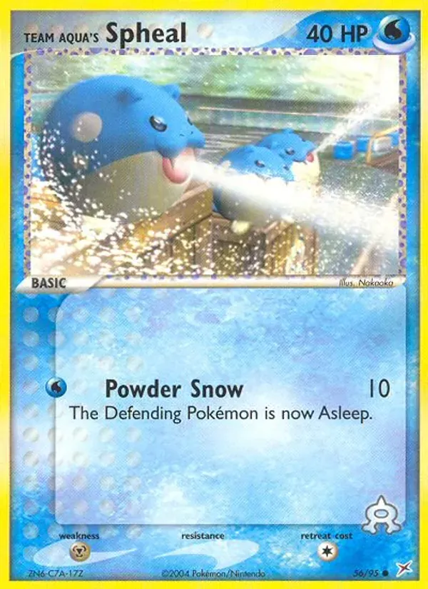 Team Aqua's Spheal 56/95 Team Magma vs Team Aqua
