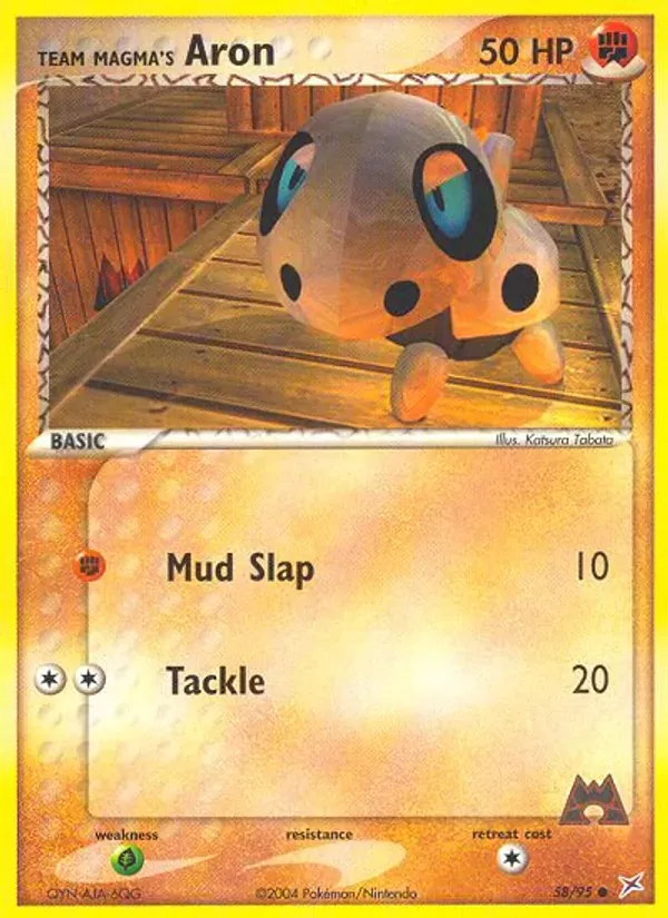 Team Magma's Aron 58/95 Team Magma vs Team Aqua