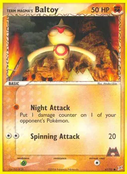 Team Magma's Baltoy 61 Team Magma vs Team Aqua