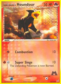 Team Magma's Houndour 62 Team Magma vs Team Aqua