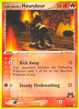 Team Magma's Houndour 63 Team Magma vs Team Aqua