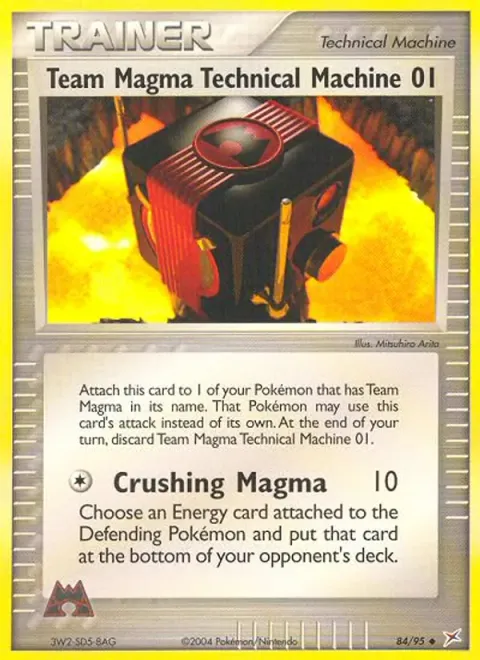 Team Magma Technical Machine 01 84/95