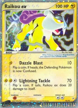 Raikou ex 92 Team Magma vs Team Aqua