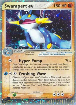 Swampert ex 95 Team Magma vs Team Aqua