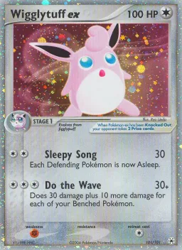 Wigglytuff ex 101 Hidden Legends