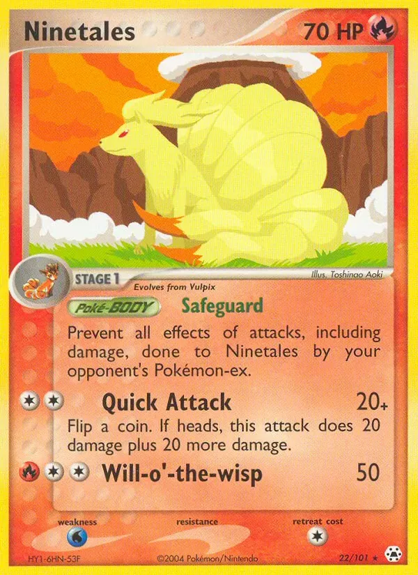 Ninetales 22/101 Hidden Legends