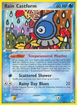 Rain Castform 23 Hidden Legends