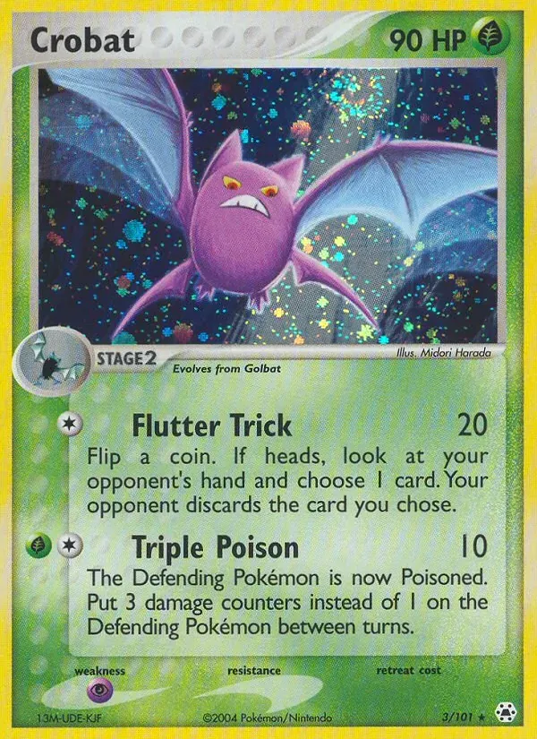 Crobat 3/101 Hidden Legends