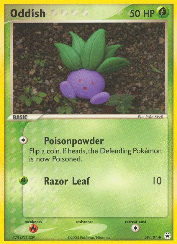Oddish 68/101 Hidden Legends