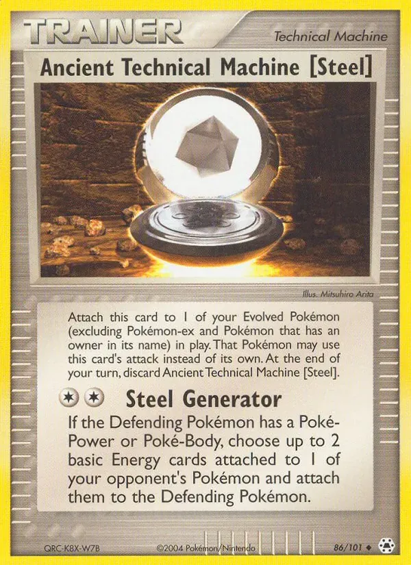 Ancient Technical Machine [Steel] 86/101 Hidden Legends
