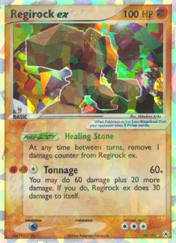 Regirock ex 98 Hidden Legends