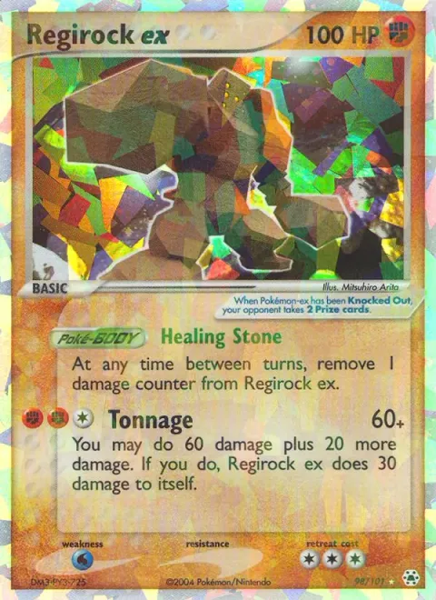 Regirock ex 98/101