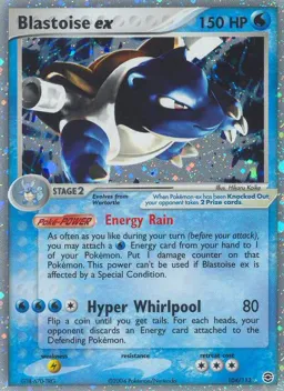 Blastoise ex 104 FireRed & LeafGreen