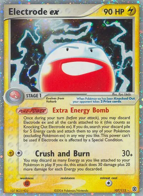 Electrode ex 107/112 FireRed & LeafGreen