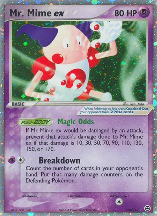 Mr. Mime ex 110/112 FireRed & LeafGreen