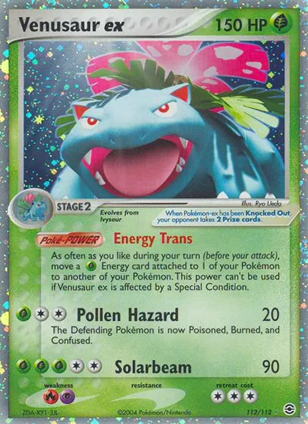 Venusaur ex 112/112 FireRed & LeafGreen