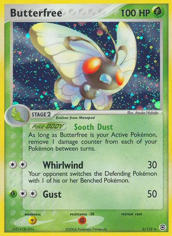 Butterfree 2/112 FireRed & LeafGreen