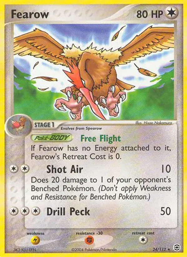 Fearow 24/112 FireRed & LeafGreen