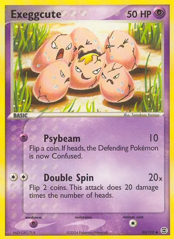 Exeggcute 33/112 FireRed & LeafGreen