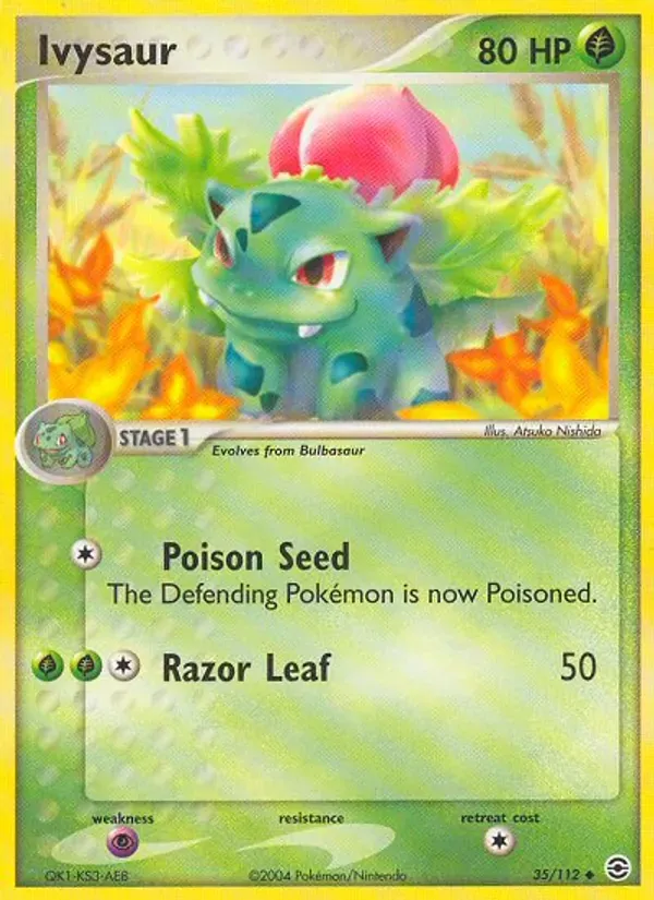 Ivysaur 35/112 FireRed & LeafGreen