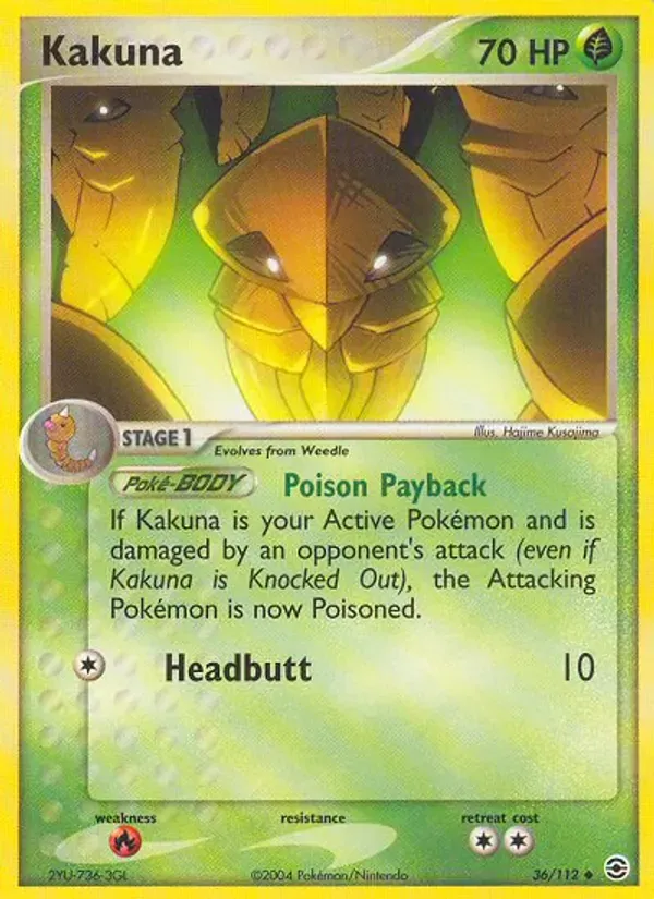 Kakuna 36/112 FireRed & LeafGreen