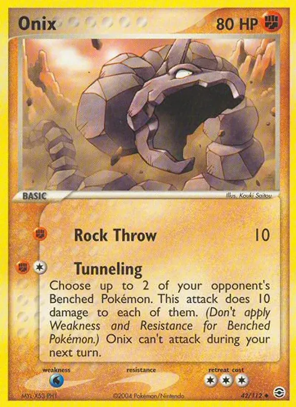 Onix 42/112 FireRed & LeafGreen