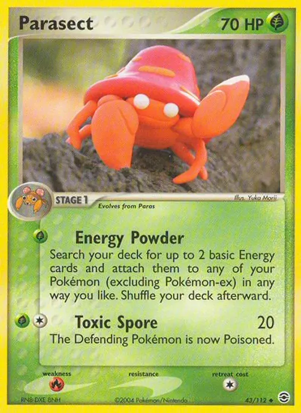 Parasect 43/112 FireRed & LeafGreen