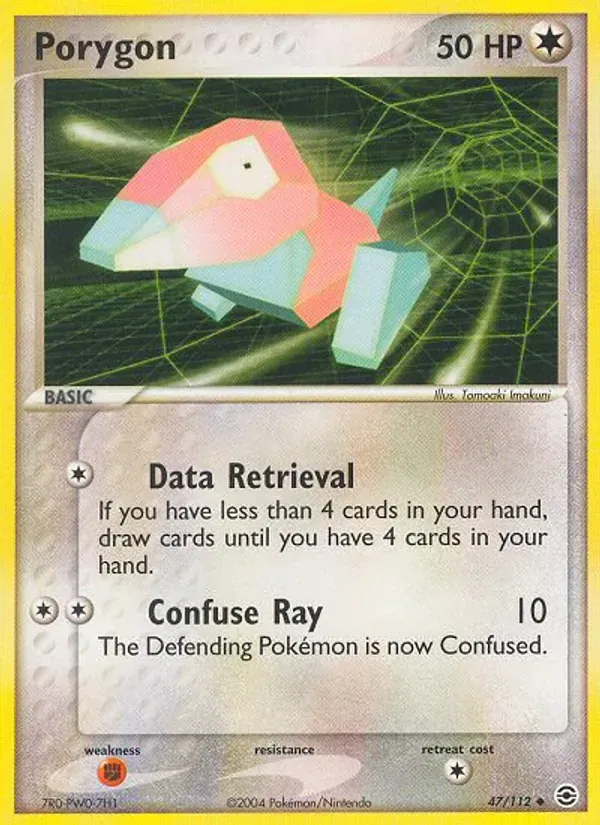 Porygon 47/112 FireRed & LeafGreen