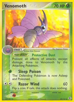 Venomoth 49 FireRed & LeafGreen