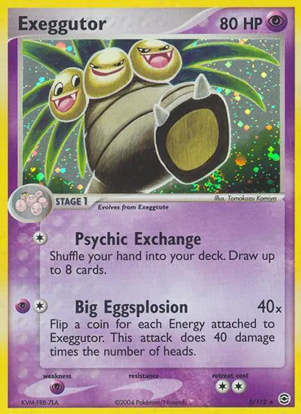 Exeggutor 5/112 FireRed & LeafGreen
