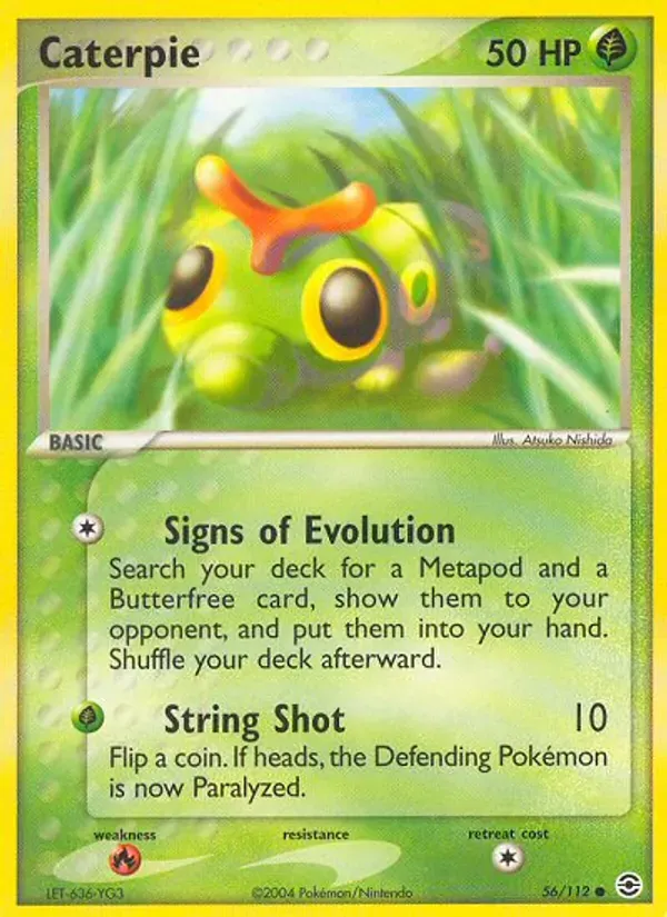 Caterpie 56/112 FireRed & LeafGreen