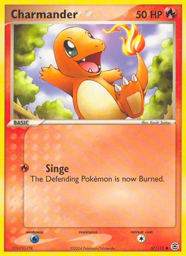 Charmander 57/112 FireRed & LeafGreen
