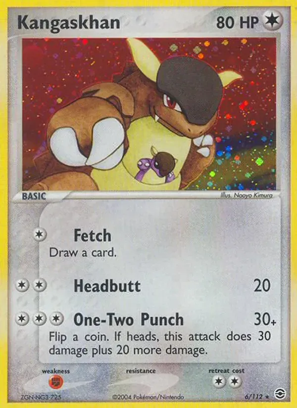 Kangaskhan 6/112 FireRed & LeafGreen
