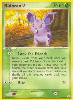 Nidoran♀ 70 FireRed & LeafGreen