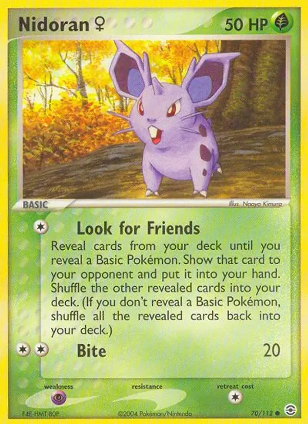 Nidoran♀ 70/112 FireRed & LeafGreen