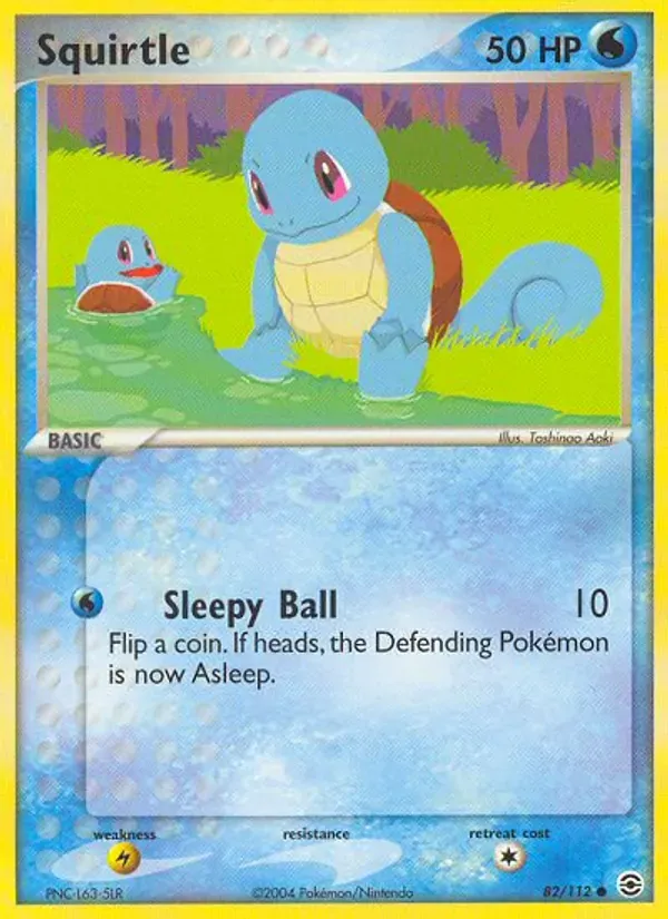Squirtle 82/112 FireRed & LeafGreen