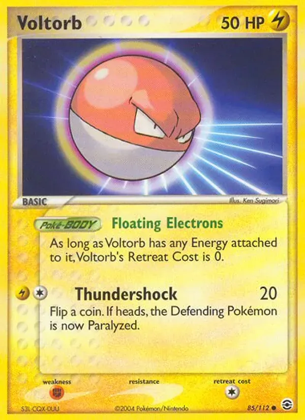 Voltorb 85/112 FireRed & LeafGreen