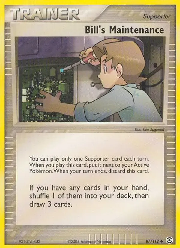 Bill's Maintenance 87/112 FireRed & LeafGreen