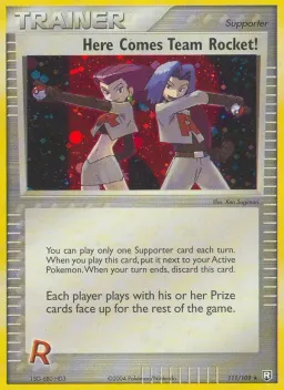 Here Comes Team Rocket! 111 EX O Retorno da Equipe Rocket 