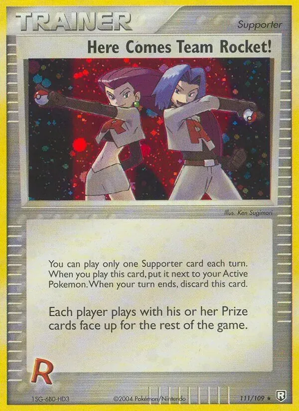 Here Comes Team Rocket! 111/109 EX O Retorno da Equipe Rocket