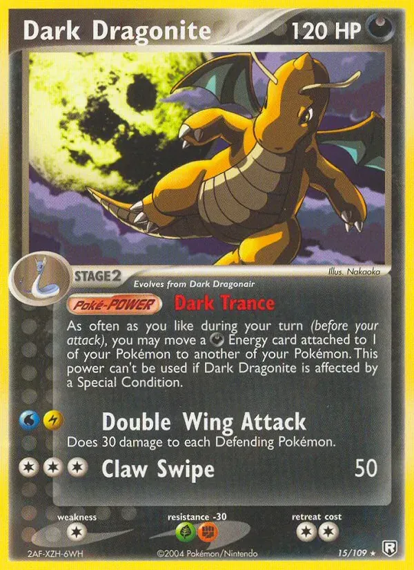 Dark Dragonite 15/109 EX O Retorno da Equipe Rocket 