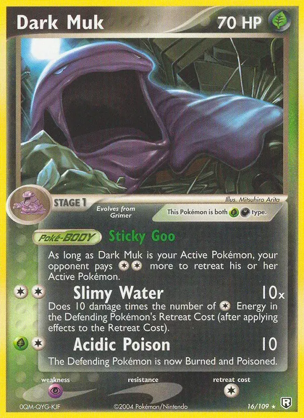 Dark Muk 16/109 EX O Retorno da Equipe Rocket