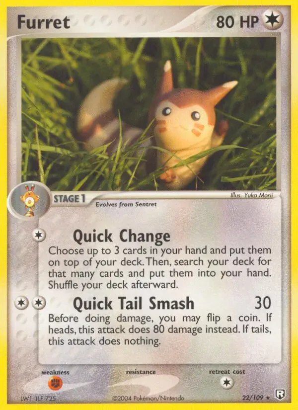 Furret 22/109 EX O Retorno da Equipe Rocket 